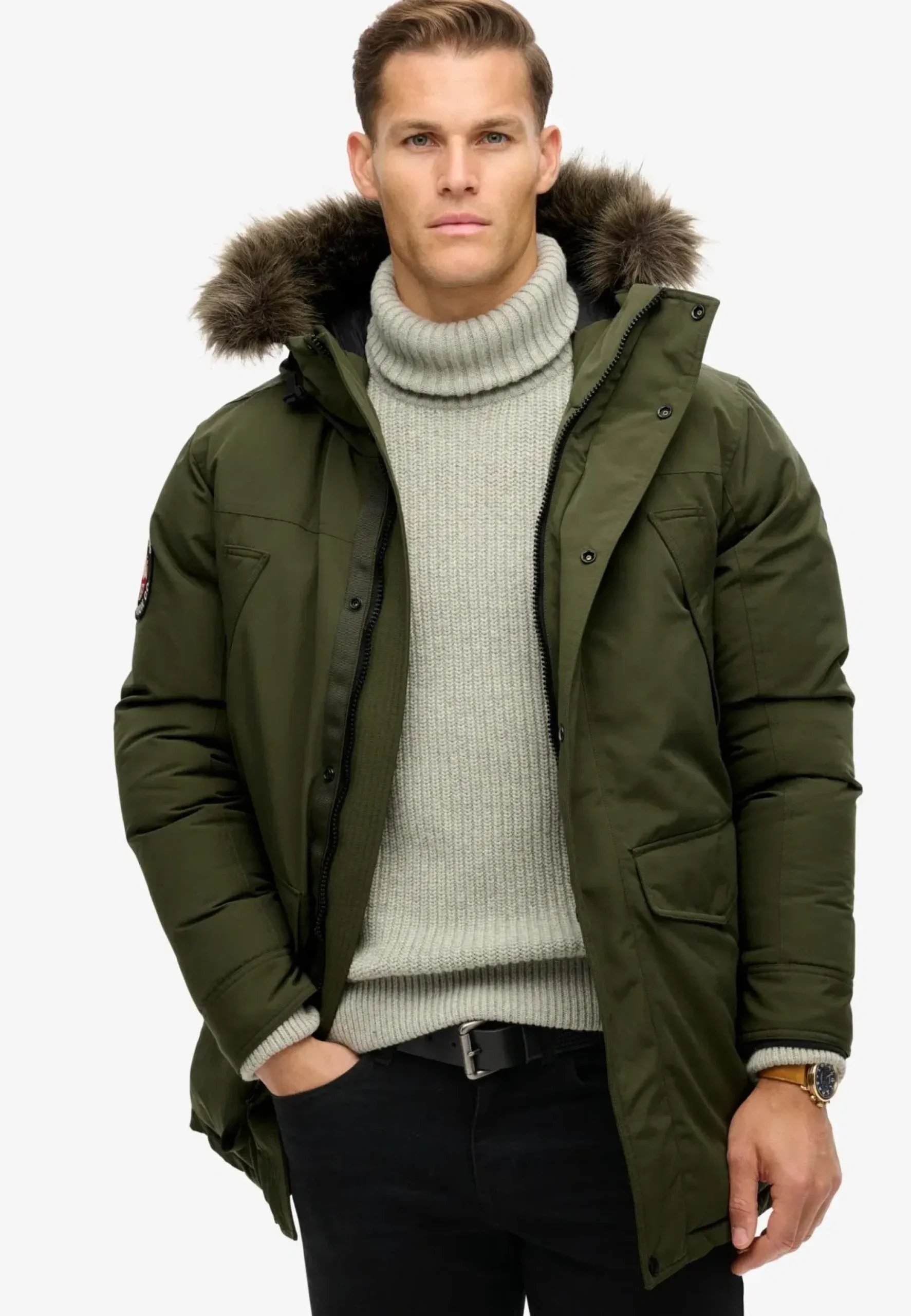 Superdry Everest faux fur parkatakki