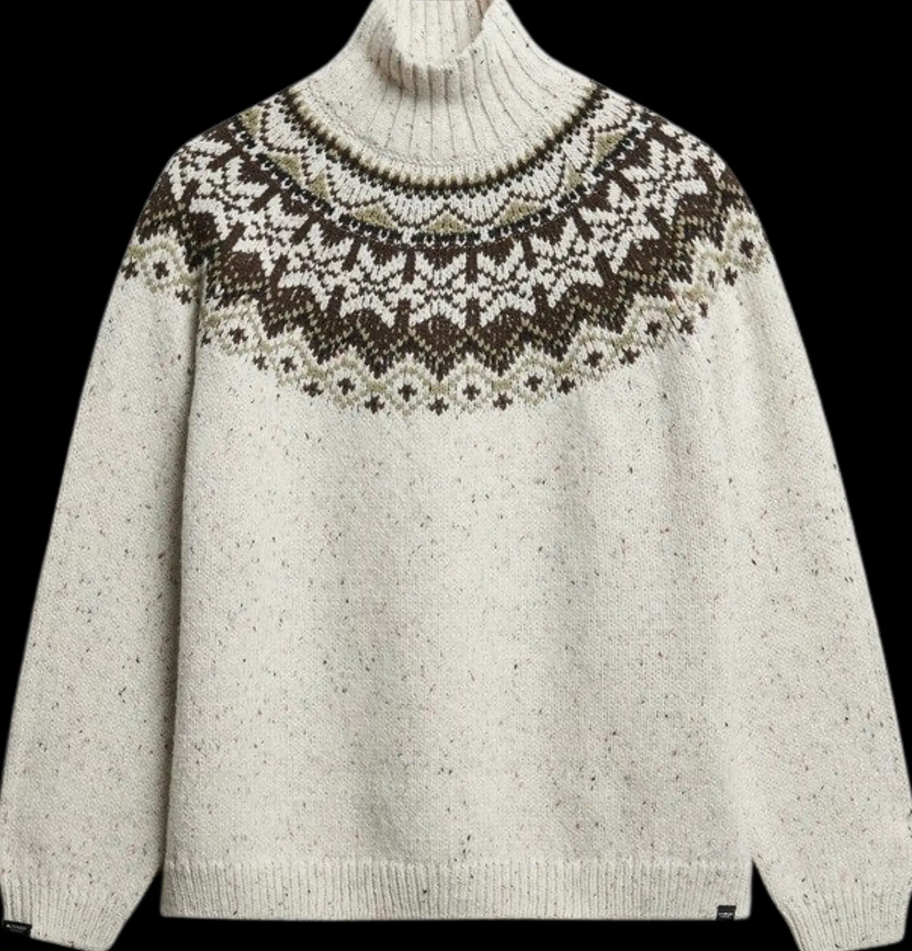 Superdry Fairisle High Neck neule