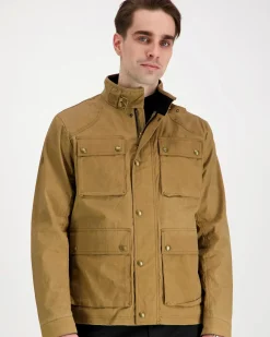 Superdry Merchant racer wax takki