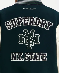 Superdry Patched Varsity bombertakki