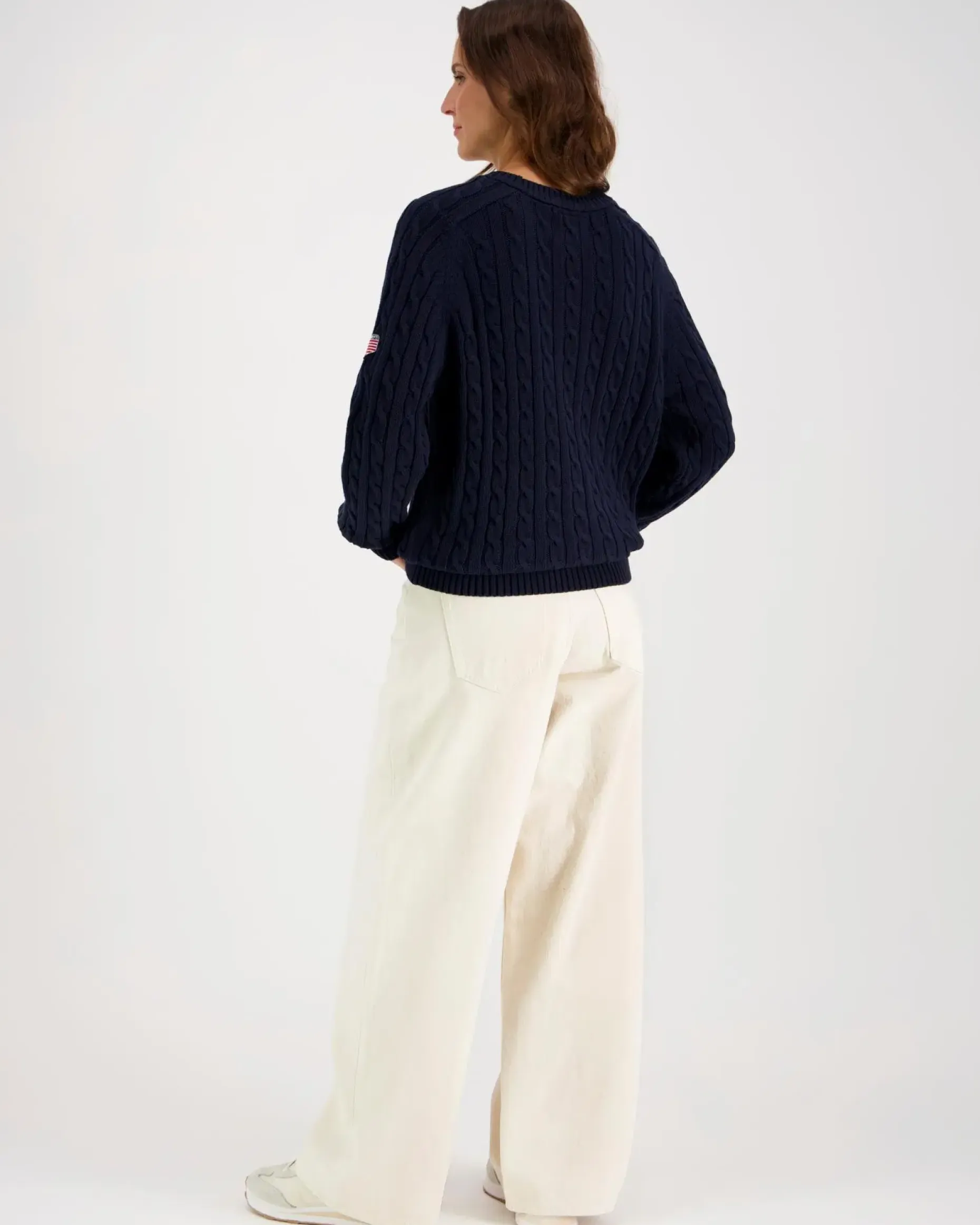 Superdry Slouchy palmikkoneule