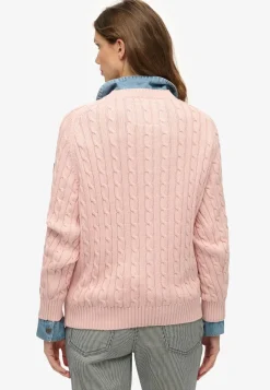 Superdry Slouchy palmikkoneule