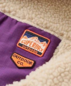 Superdry Vintage Retro Half Zip Fleece