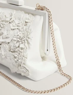 Ted Baker Fiorell Flower apl clutch