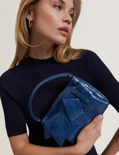Ted Baker Ssansa kroko pikkulaukku
