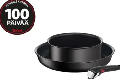 Tefal Ingenio Eco paistinpannu 28cm, kattila 20cm + kahva L3979053