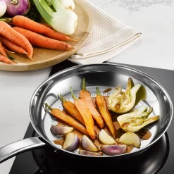 Tefal Intuition Techdome teräspaistinpannu 28cm B8590635