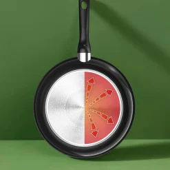 Tefal Renew paistinpannu keraaminen 20 cm musta