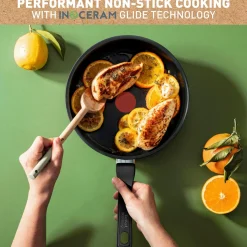 Tefal Renew paistokasari keraaminen 24 cm musta