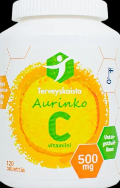 Terveyskaista Aurinko C 500 mg 120 tabl. VATSAYSTÄVÄLLINEN