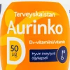 Terveyskaista Aurinko D 50 µg 100 kaps.