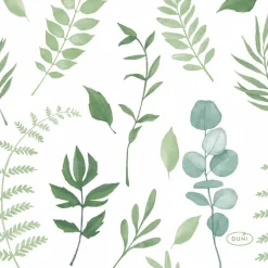 Tissue-lautasliina 24 x 24 cm Greenery 3-krs, 240 kpl/ltk (12 x 20 kpl)