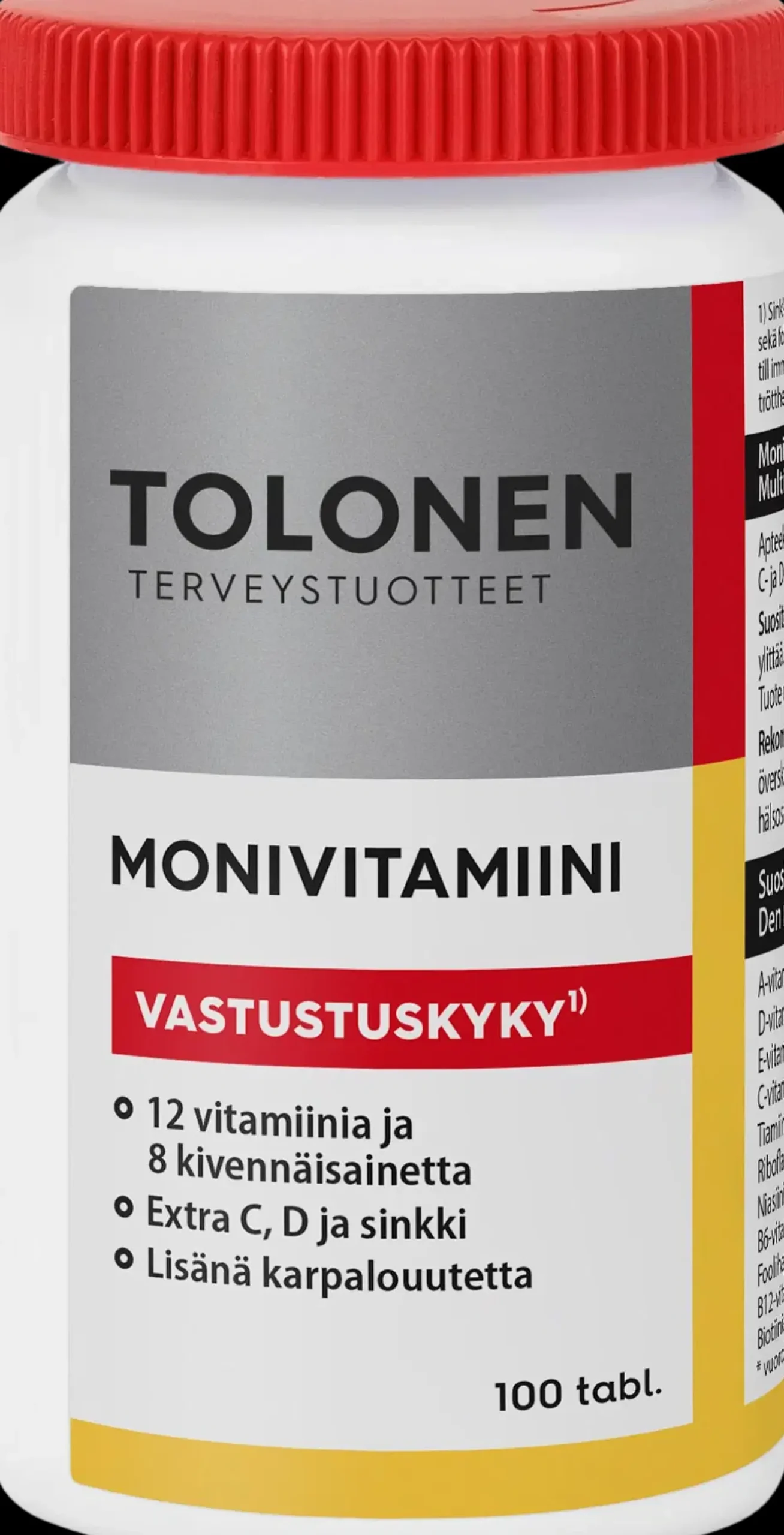 Tolonen Monivitamiini Vastustuskyky 100 tabl.