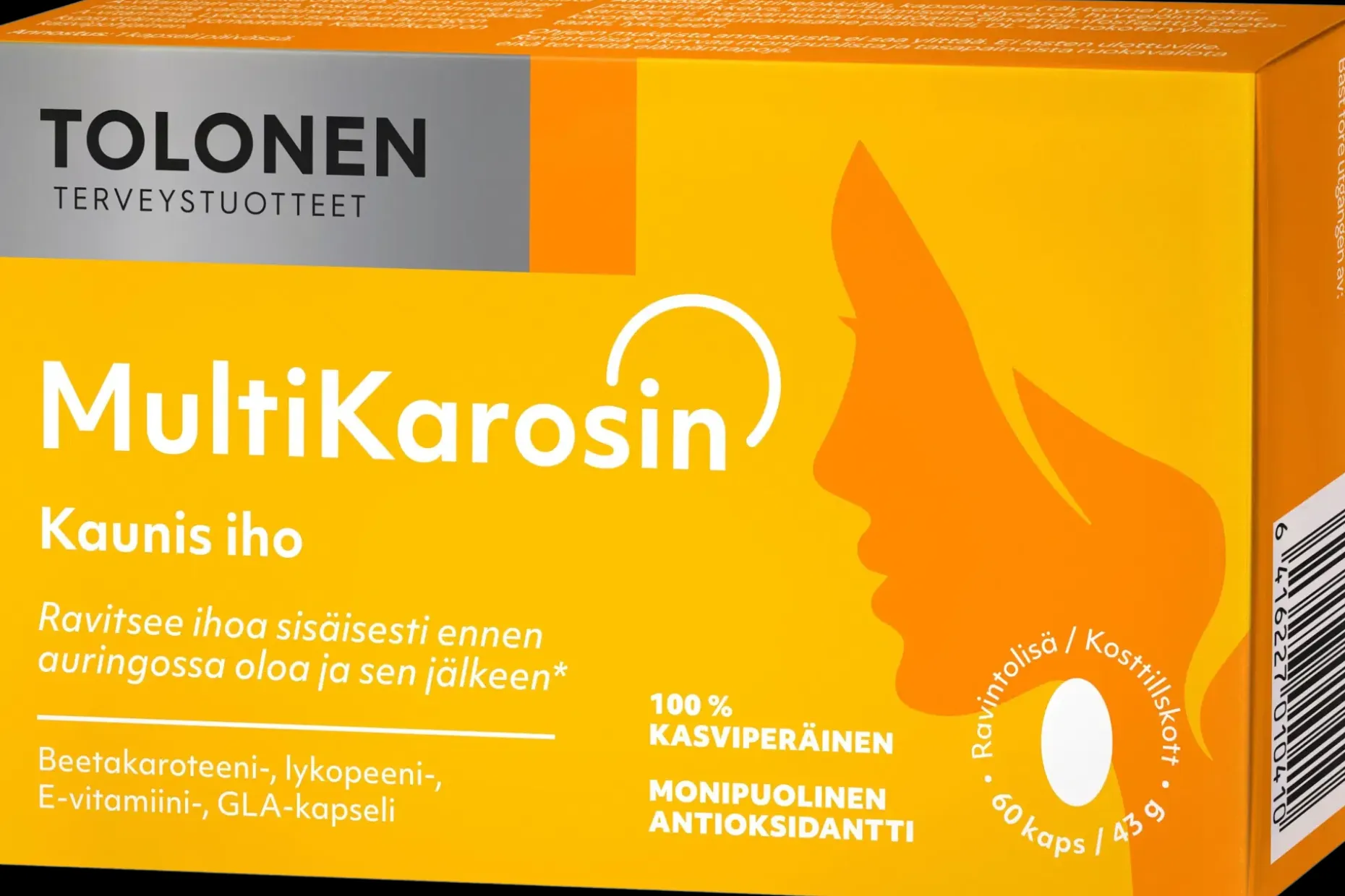 Tolonen MultiKarosin 60 kaps 43 g