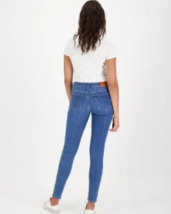 Tommy Hilfiger Como Skinny Rw Mid Blue