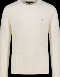 Tommy Hilfiger Classic cotton cable crew neule