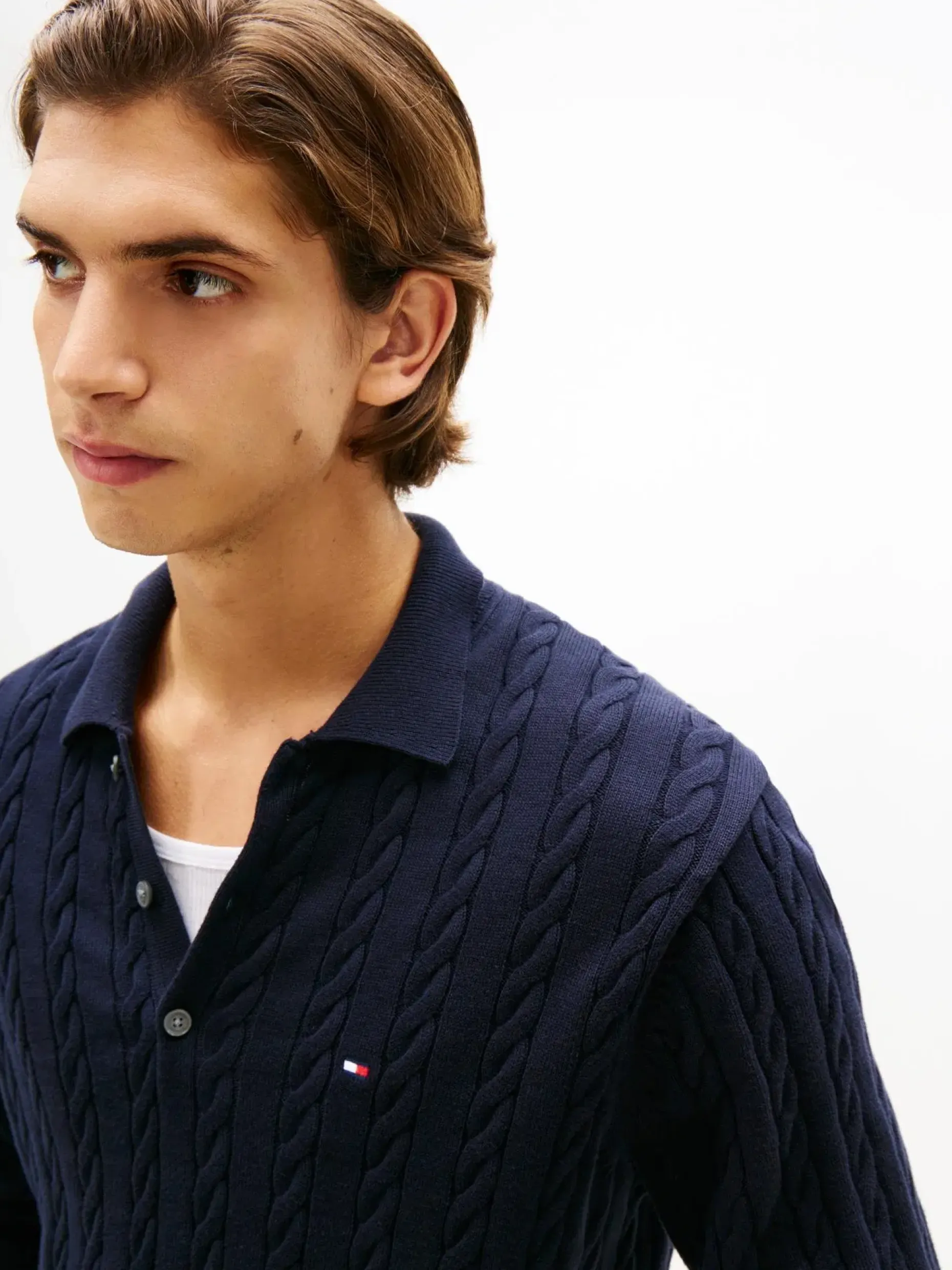 Tommy Hilfiger Classic cotton cable ls polo