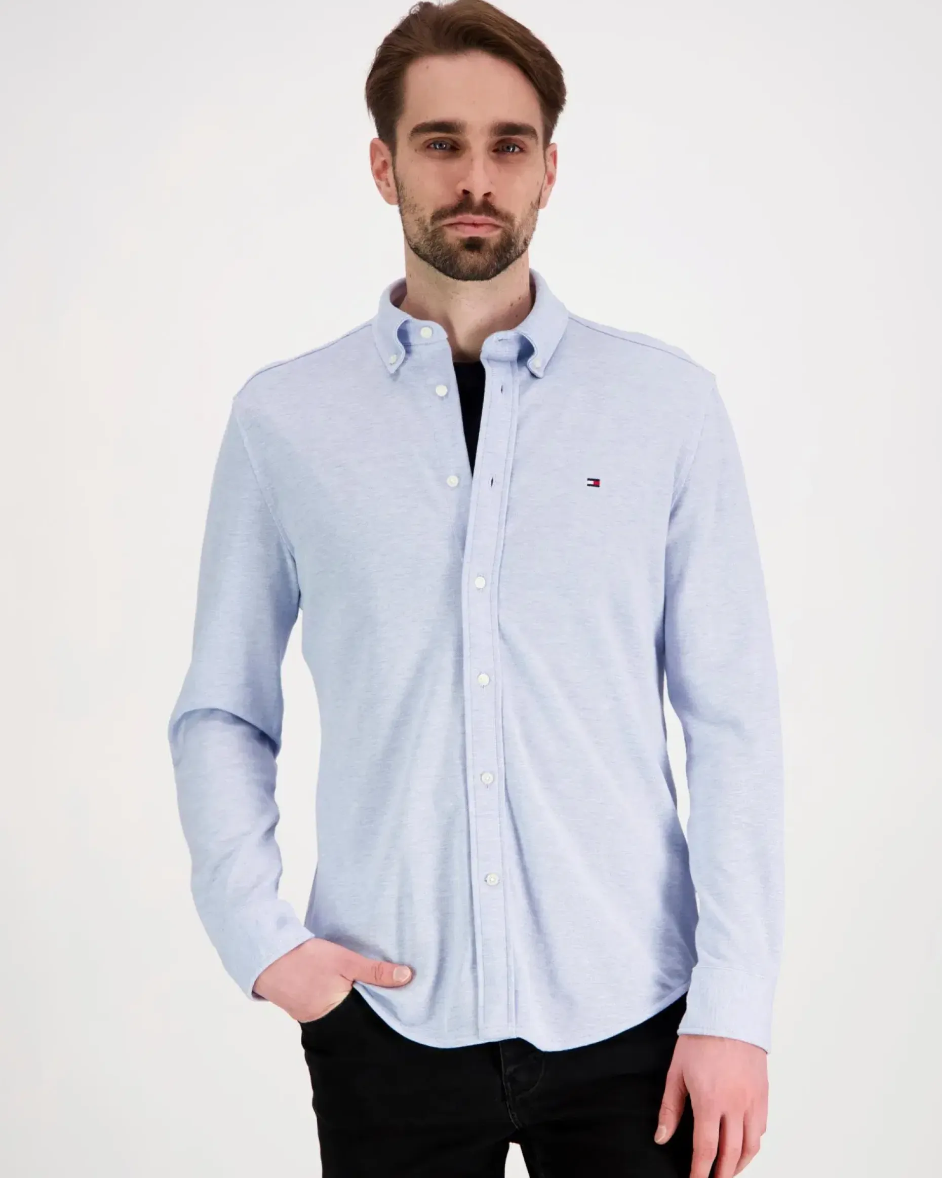 Tommy Hilfiger Knit pique featherweight shirt