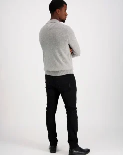Tommy Hilfiger Lambswool zip polo neule