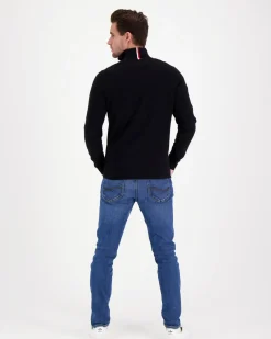 Tommy Hilfiger Pima org ctn cashmere zip neule