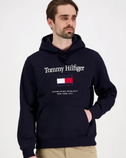 Tommy Hilfiger Tommy embro flag hoodie