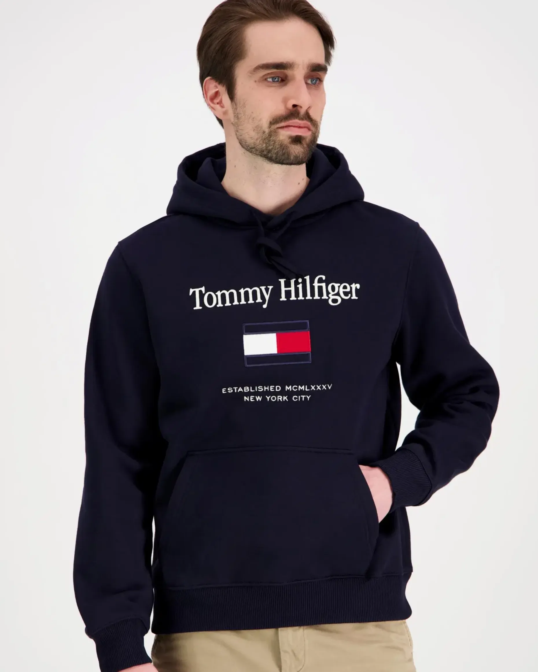 Tommy Hilfiger Tommy embro flag hoodie