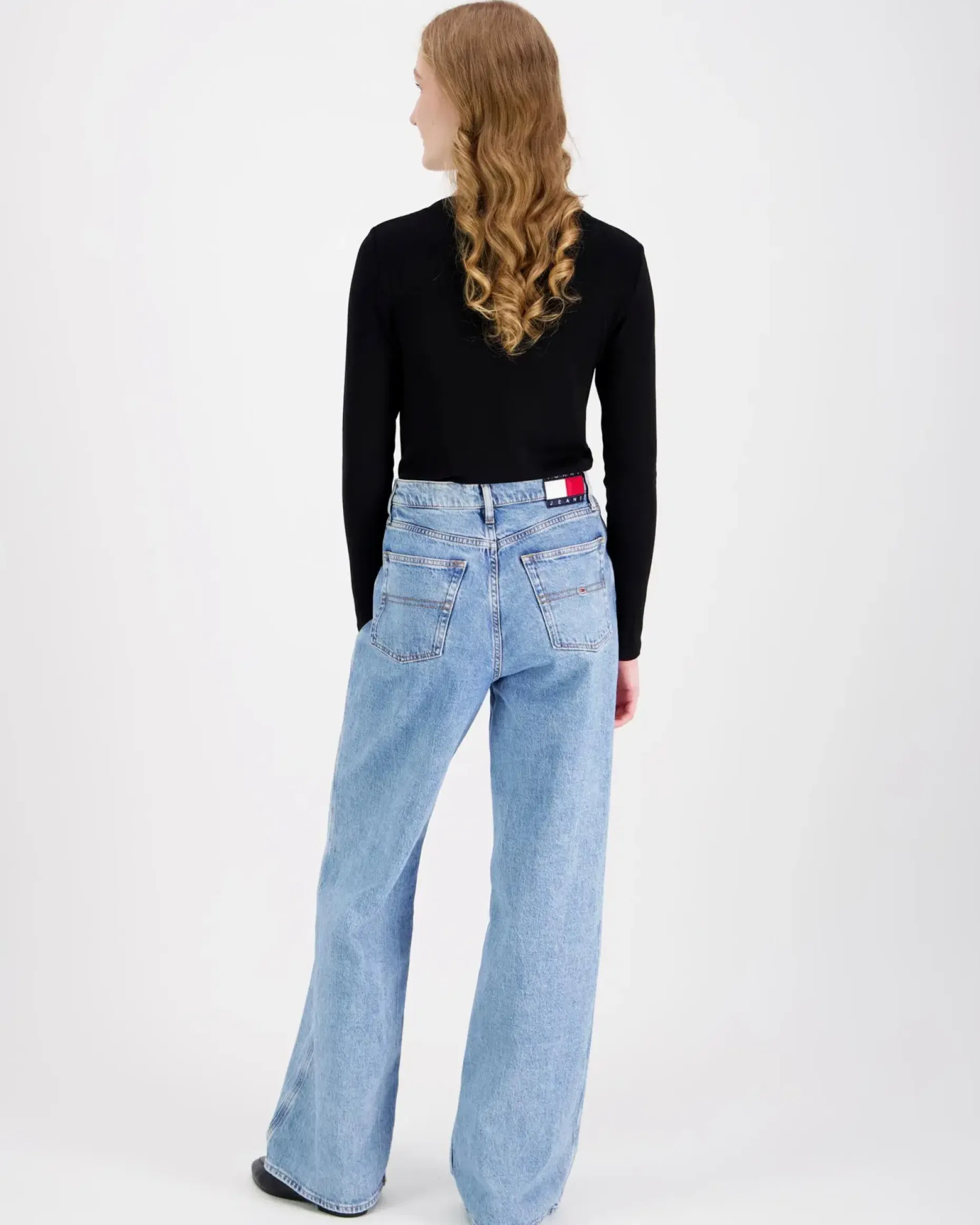 Tommy Jeans Claire high rise wide farkut