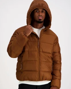 Tommy Jeans Tjm hooded logo puffer ext takki
