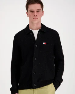 Tommy Jeans Tjm reg badge knitted cardigan neuletakki