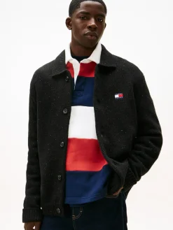 Tommy Jeans Tjm reg badge knitted cardigan neuletakki