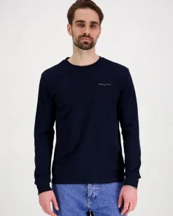 Tommy Jeans Tjm slim chest linear ls tee ext t-paita