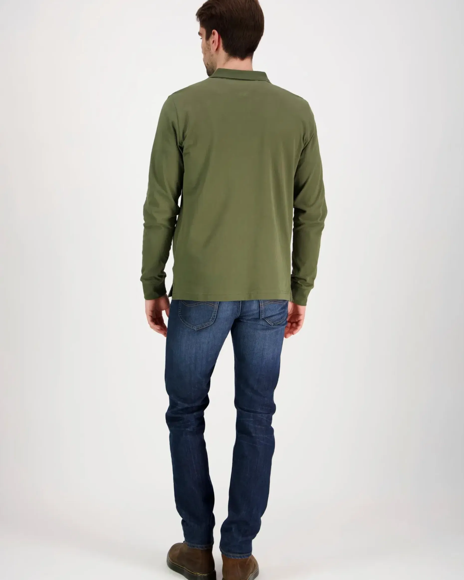 Tommy Jeans Tjm slim placket polo ls ext pitkähihainen pikeepaita