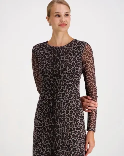 Tommy Jeans Tjw aop mesh midi mekko