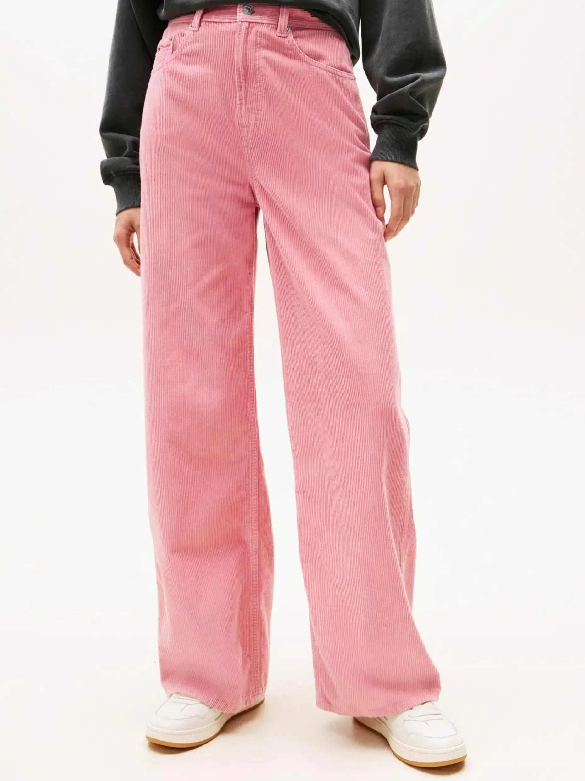 Tommy Jeans Tjw claire hr wide samettifarkut
