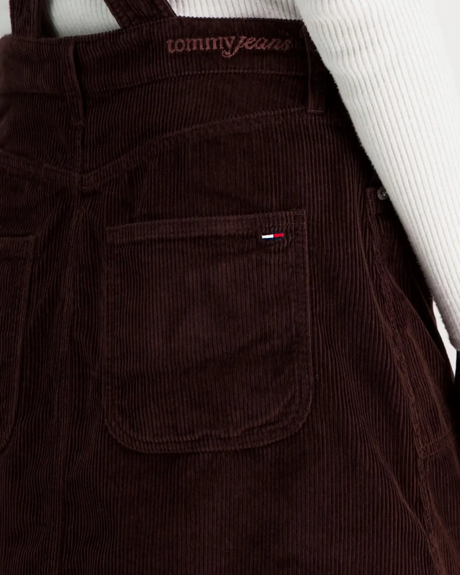 Tommy Jeans Tjw script cord haalarimekko