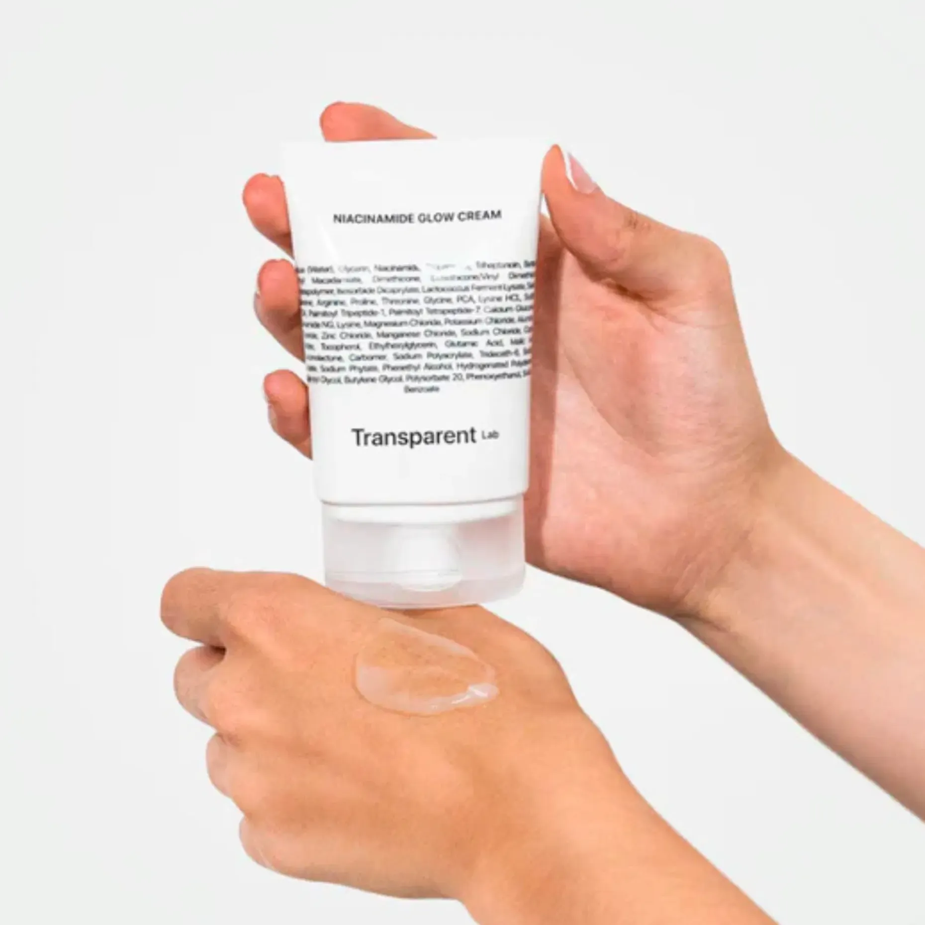Transparent Lab Niacinamide glow cream geelivoide kasvoille 50 ml
