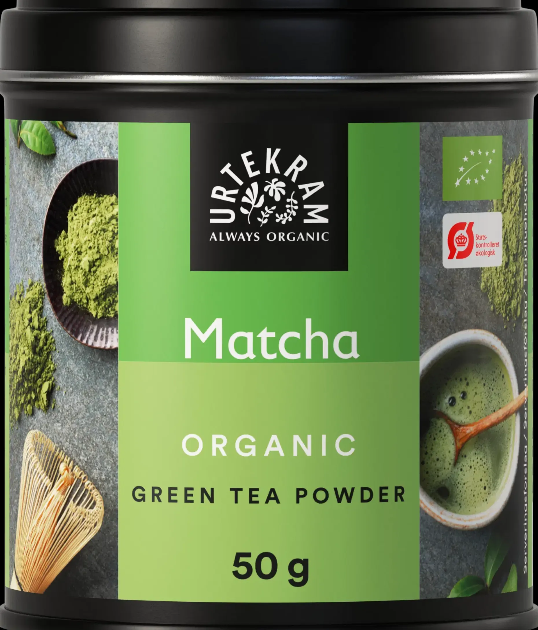 Urtekram Luomu Matcha-teejauhe 50g