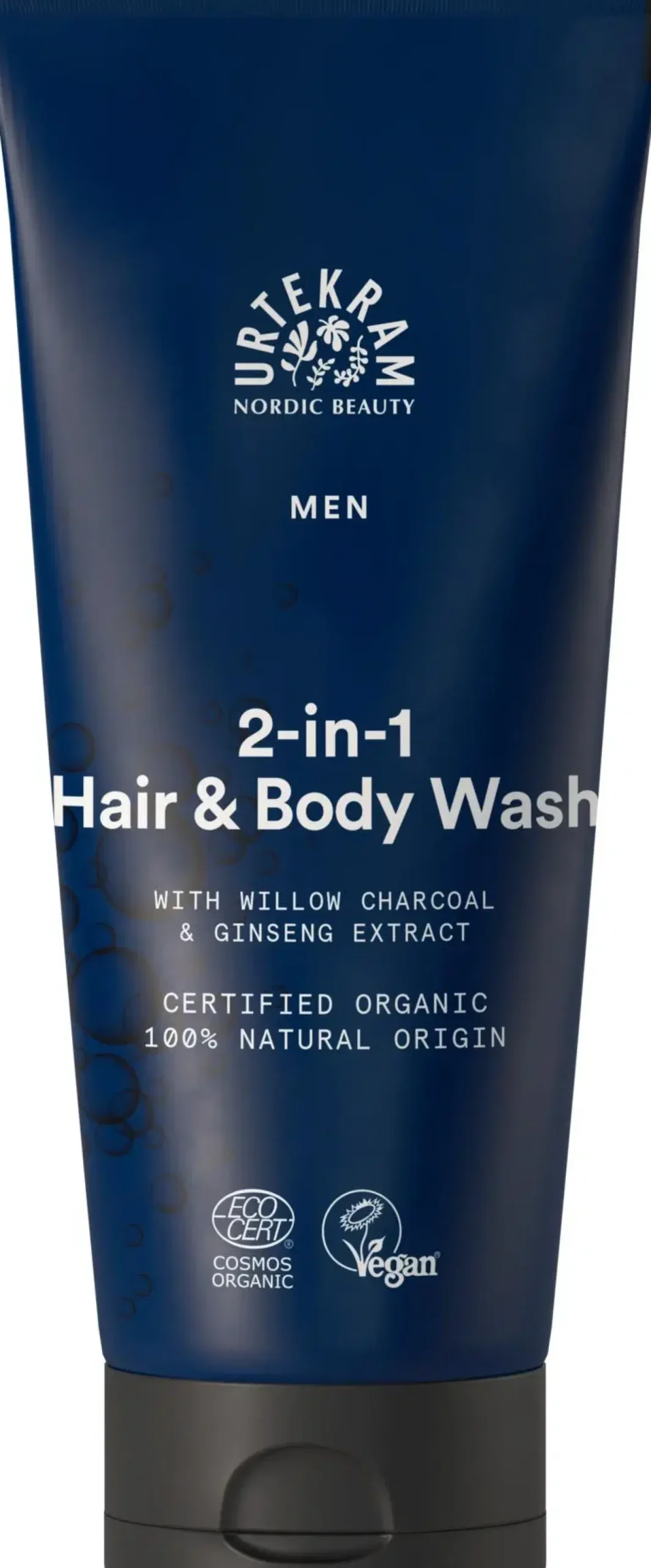 URTEKRAM MEN 2in1 Hair & Body Wash 200ml