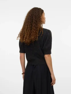 Vero Moda VMDoffy lyhythihainen neulepusero