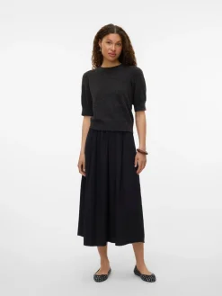 Vero Moda VMDoffy lyhythihainen neulepusero