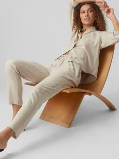 Vero Moda VMJesmilo pellavasekoitteiset housut