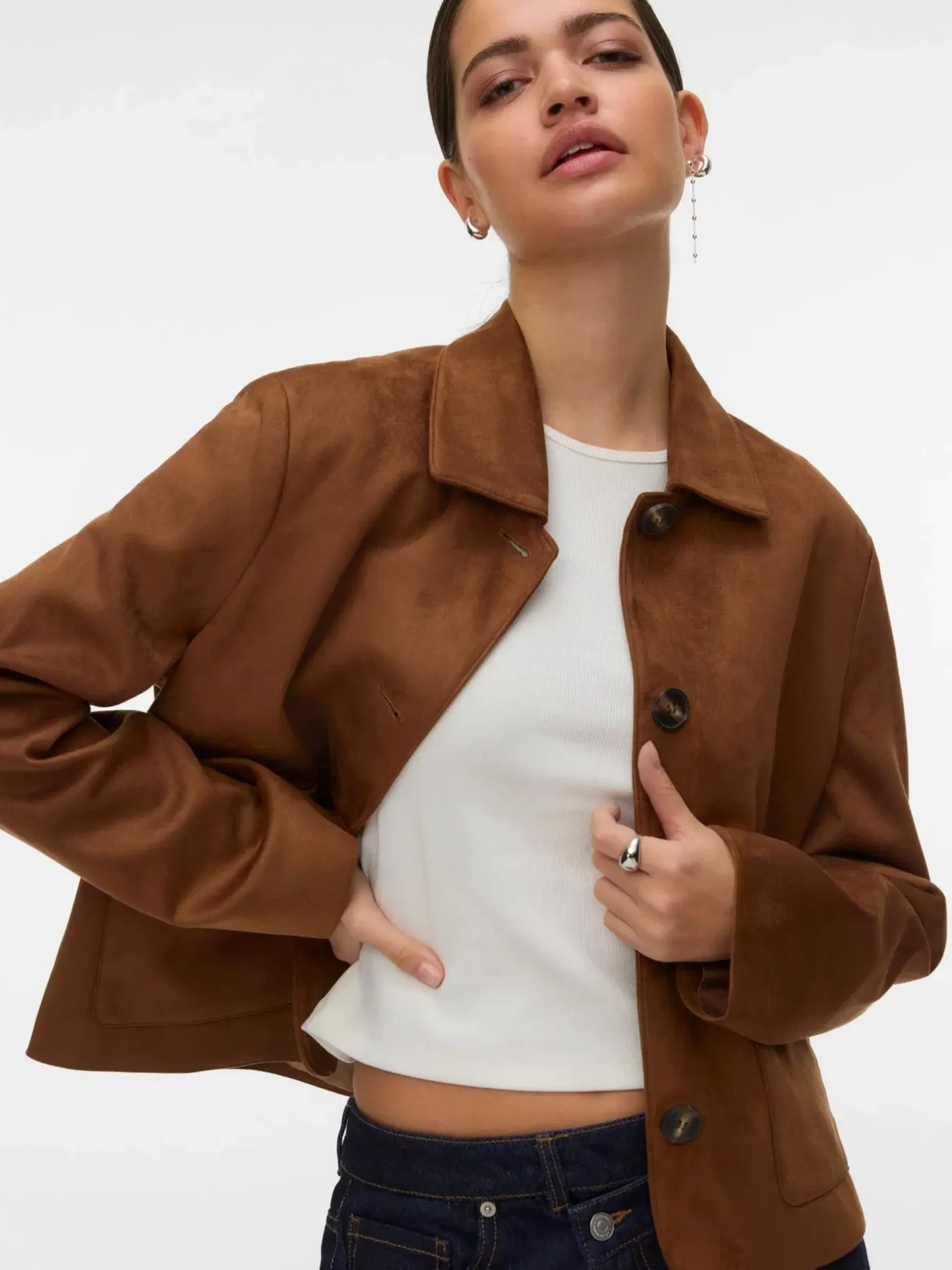 Vero Moda Vmjose kelly tekomokkatakki