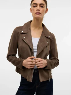 Vero Moda Vmjose tekomokkainen bikertakki