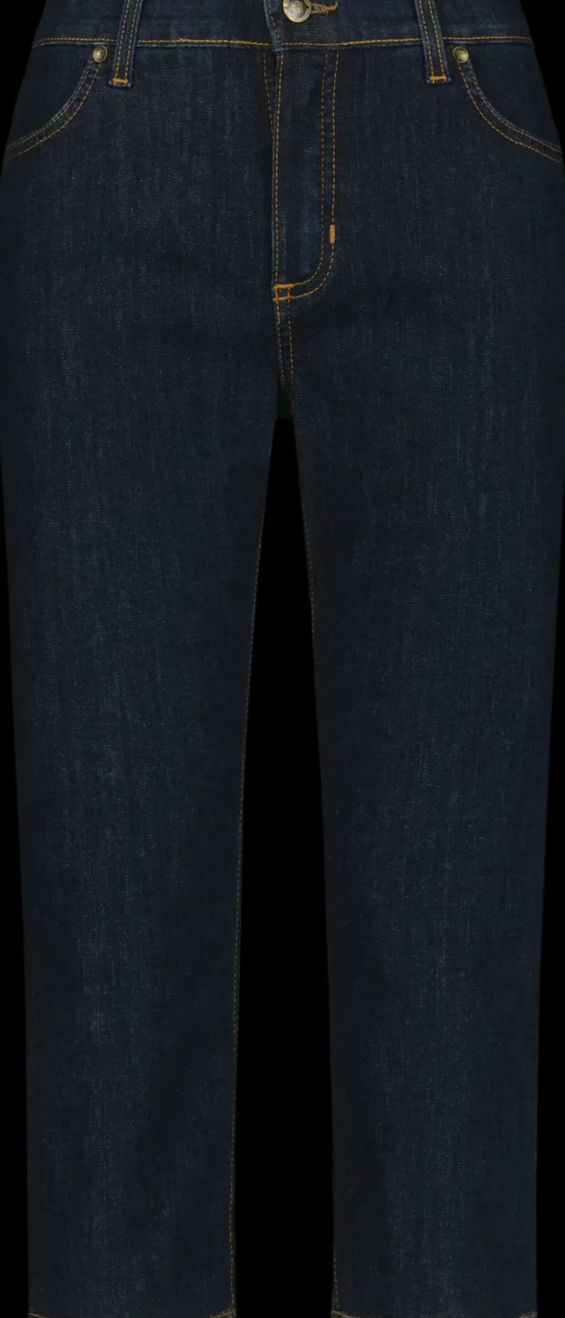 Very Nice EMILY CAPRI 1046 tummansiniset Straight fit -caprit