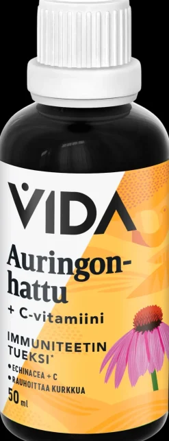 Vida Auringonhattu + C ravintolisä 50 ml