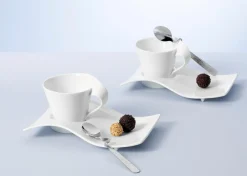 Villeroy & Boch New Wave lautanen 22 cm, valkoinen