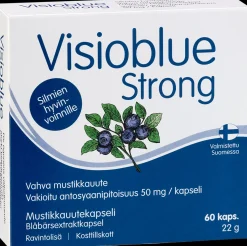 Visioblue Strong mustikkauutekapseli 60 kaps