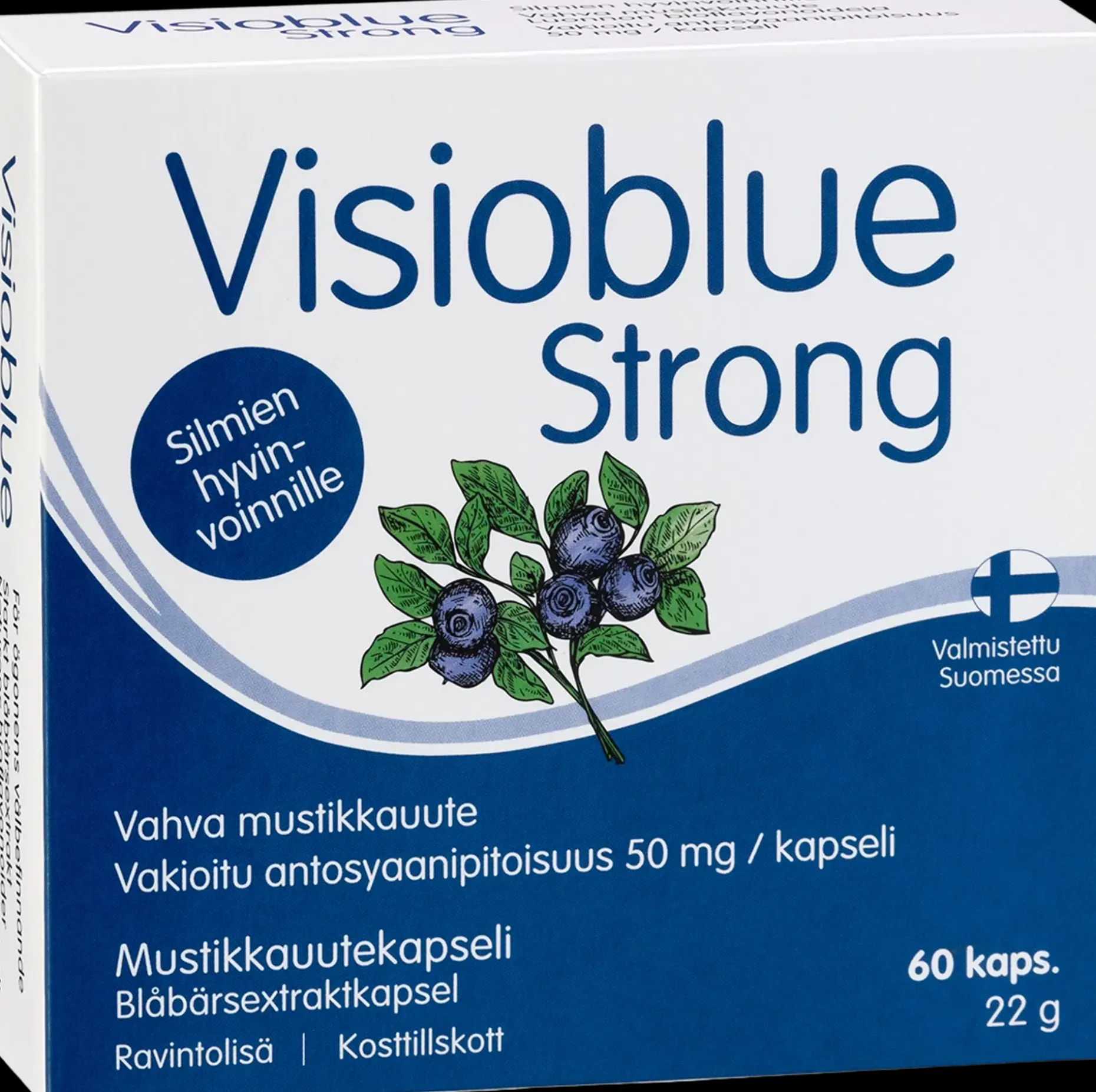 Visioblue Strong mustikkauutekapseli 60 kaps