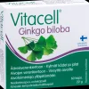 Vitacell Ginkgo biloba Neidonhiuspuu-uutekapseli 60 kaps