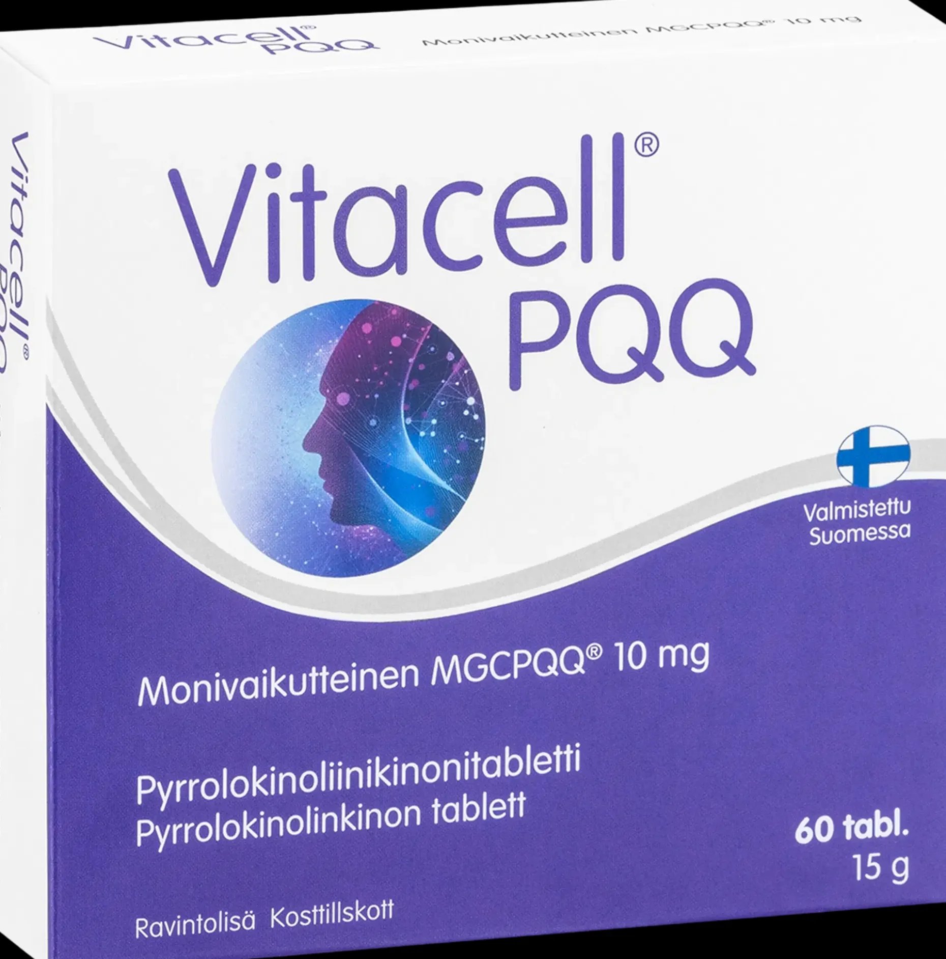 Vitacell PQQ pyrrolokinoliinikinonitabletti 60 tabl